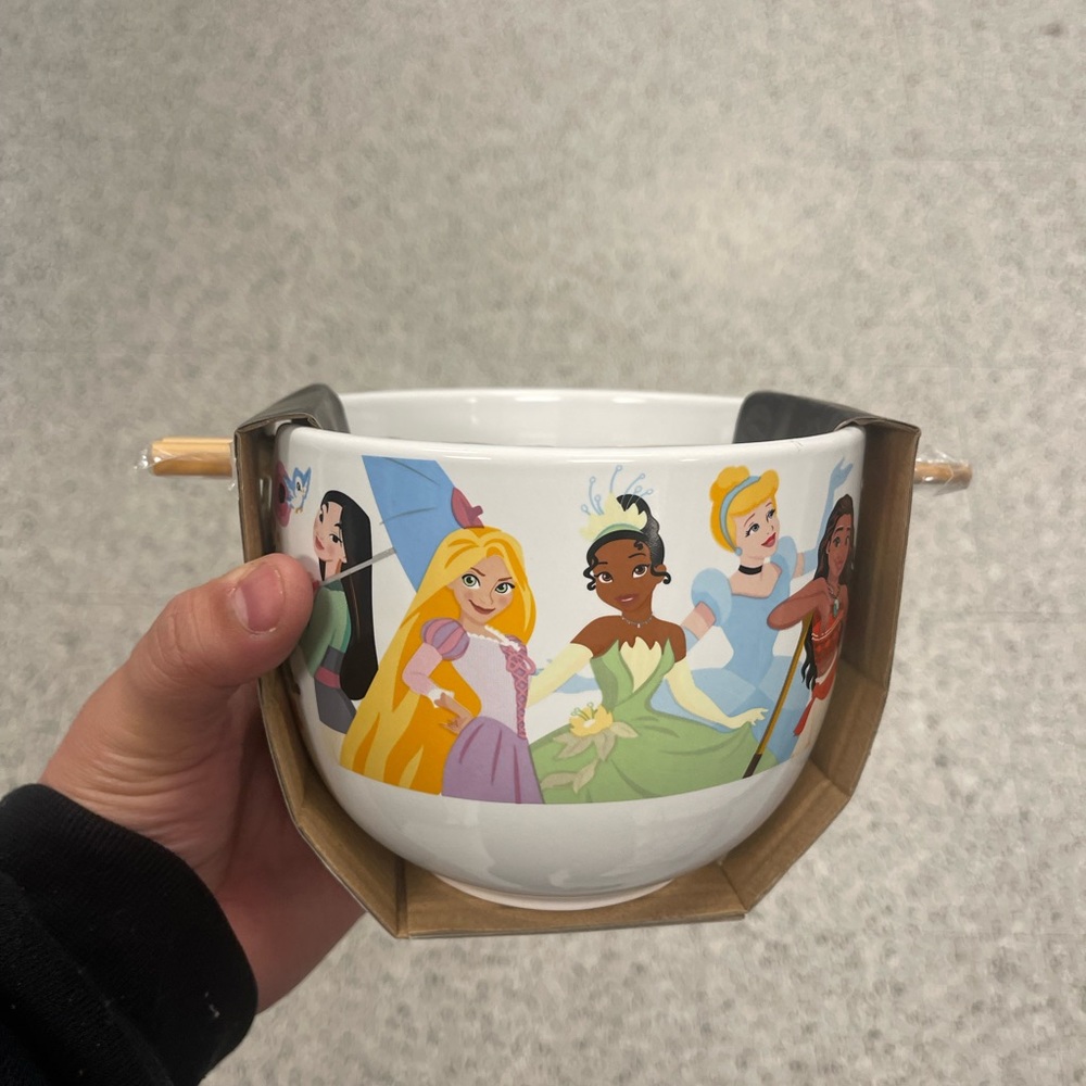 Disney Princess Ramen Bowl | Brand New